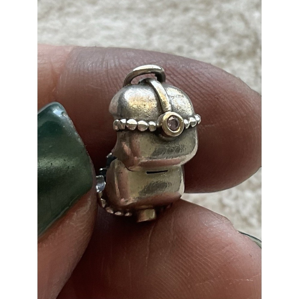 retired sterling silver ALE 925 Pandora "Purse" clip charm - Picture 5 of 8